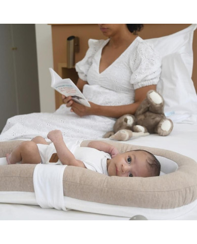 Beaba Cocoony zīdaiņa ligzdiņa Heather Grey | Kinderland