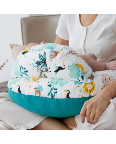 Momcozy pielāgojams barošanas spilvens Safari Animals | Kinderland