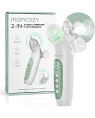 MOMCOZY 2in1 elektriskais deguna aspirators ar smidzinātāju BREEZYCLEAR