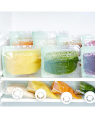 MOMCOZY daudzreiz lietojami bērnu biezeņa maisiņi, 150 ml, 10 gab.