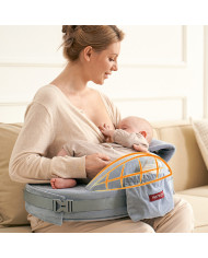 MOMCOZY COZYPRO barošanas spilvens, Grey