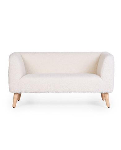 CHILDHOME Bērnu Sofa Gulta TEDDY Off White - Komforts un Stils