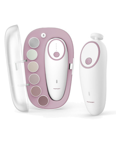 MOMCOZY elektriskā bērnu un zīdaiņu nagu vīle, rozā
