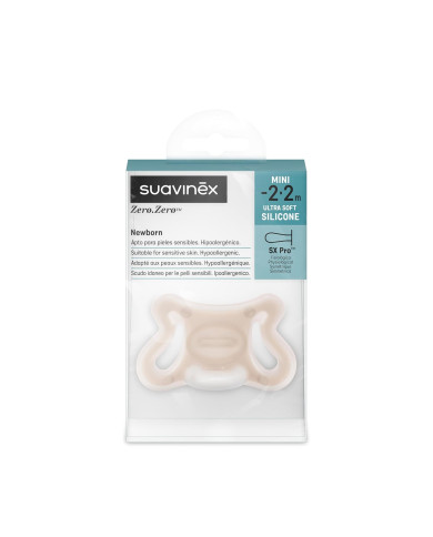 SUAVINEX ZERO ZERO knupītis SX PRO: Fizioloģisks un Hipoalerģisks
