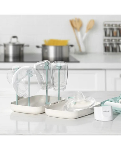 MOMCOZY 7 in 1 Zīdaiņu Pudelīšu Tīrīšanas Komplekts - Green