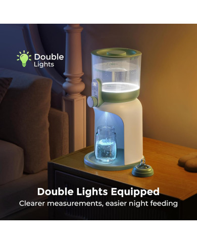 MOMCOZY Dual Lights Ūdens Sildītājs Nakts Barošanai