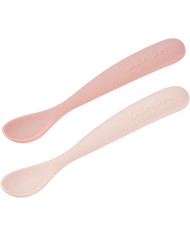 BEABA Silikona Karotīšu Komplekts - Cotton Candy/Marshmallow