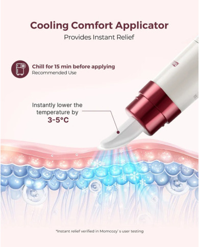 MOMCOZY ComfortNip™ Dzesējošs un Nomierinošs Krūtsgalu Krēms