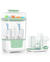 MOMCOZY BS04 4-in-1 Pudelīšu Sterilizators ar Žāvētāju