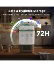 MOMCOZY BS04 4-in-1 Pudelīšu Sterilizators ar Žāvētāju