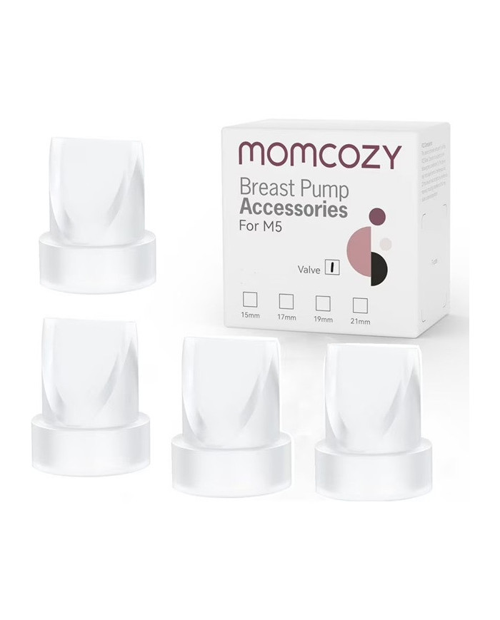 MOMCOZY M5 KRŪTS SŪKŅU SILIKONA VĀRSTI, 4 GAB.