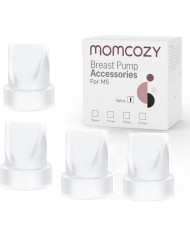 MOMCOZY M5 KRŪŠU PUMPJU SILIKONA VĀRSTUĻI, 4 GAB.