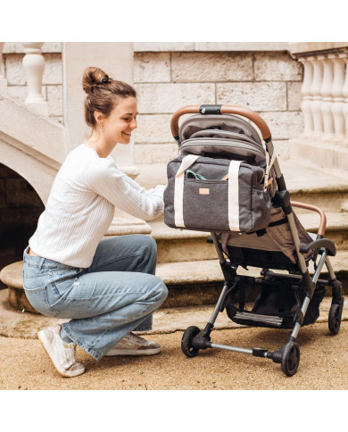BEABA Mamos Soma Paris Pearl Dark Heather Grey