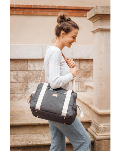 BEABA Mamos Soma Paris Pearl Dark Heather Grey