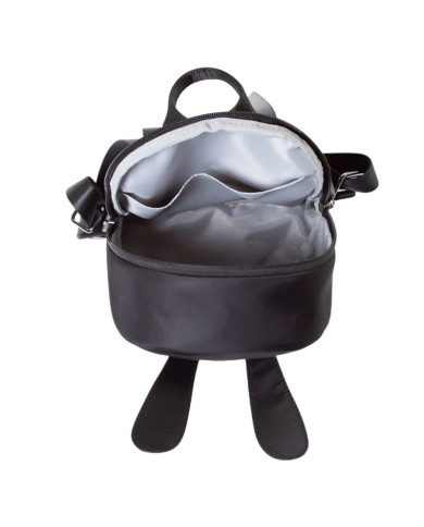 CHILDHOME Bērnu Mugursoma My First Bag Black/Gold - Pirmā Mugursoma Jūsu Mazulim