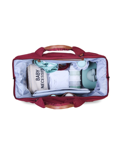 CHILDHOME Liels Mammas Piederumu Somas - Mommy Bag Signature Urban Burgund