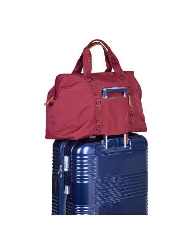 CHILDHOME Liels Mammas Piederumu Somas - Mommy Bag Signature Urban Burgund