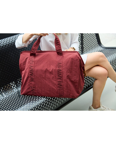 CHILDHOME Liels Mammas Piederumu Somas - Mommy Bag Signature Urban Burgund