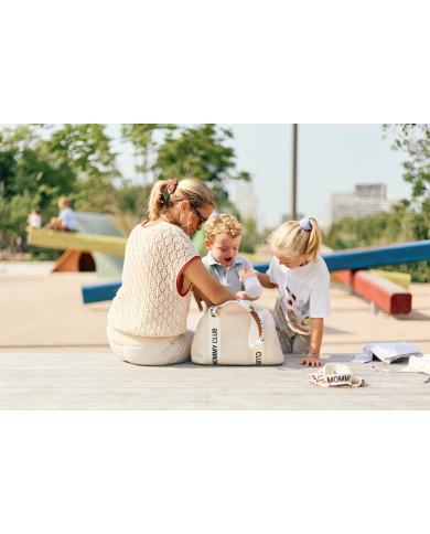 CHILDHOME MOMMY CLUB Māmiņu Soma - Signature Teddy Off White