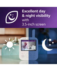 PHILIPS AVENT VIDEO AUKLE SCD891 – Uzticama Bērnu Uzraudzība