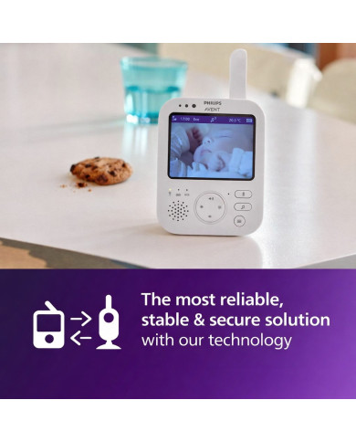 PHILIPS AVENT VIDEO AUKLE SCD891 – Uzticama Bērnu Uzraudzība