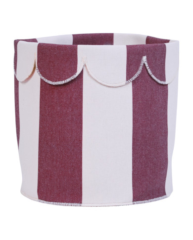 CHILDHOME Priekšmetu un Rotaļlietu Glabāšanas Grozs Biscuit Dreams 20x25 cm, Burgundijas
