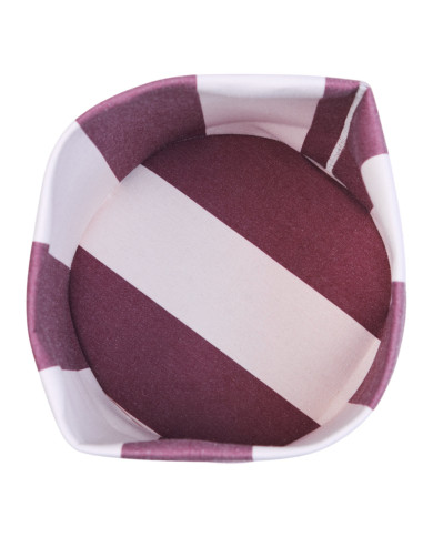 CHILDHOME Priekšmetu un Rotaļlietu Glabāšanas Grozs Biscuit Dreams 20x25 cm, Burgundijas