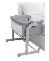 CHICCO NEXT2ME MAGIC EVO ŠŪPULIS, LIGHT GREY - Komforts un Drošība