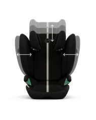 CYBEX Solution Plus G2 i-Fix Automašīnas Sēdeklis 15-36 kg, Moon Black