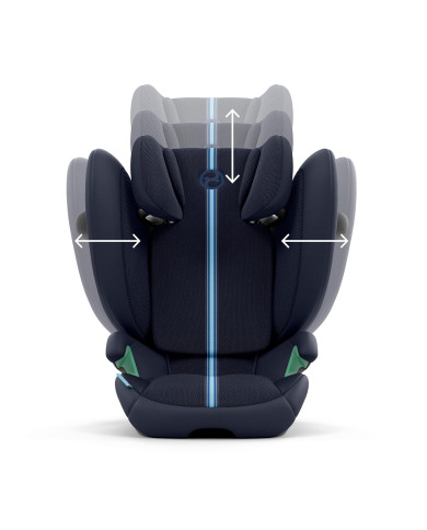 CYBEX SOLUTION PLUS G2 I-FIX Autokrēsls 15-36 kg - Ocean Blue