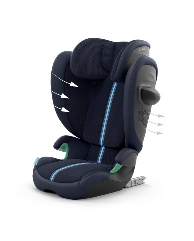 CYBEX SOLUTION PLUS G2 I-FIX Autokrēsls 15-36 kg - Ocean Blue