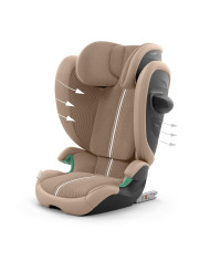 CYBEX Solution Plus G2 i-Fix Autokrēsls 15-36 kg, Almond Beige
