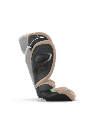 CYBEX Solution Plus G2 i-Fix Autokrēsls 15-36 kg, Almond Beige