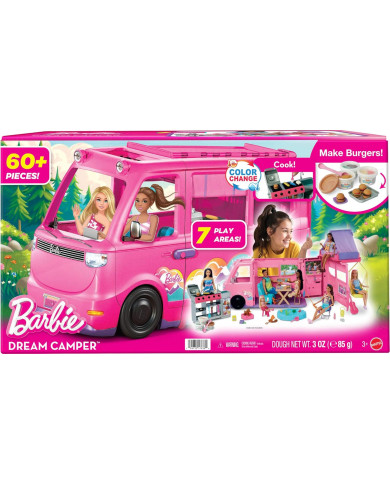 Leļļu Barbies Super Adventure Kemperis HRJ78 - Transformējams spēļu komplekts