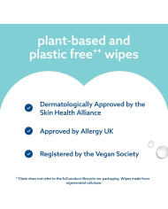 WATERWIPES SENSITIVE+ Mitrās Salvetes 8 Iepakojumi