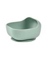 BEABA SILIKONA PIE GRĪDAS PIENĀKOŠS BĻODA, SAGE GREEN