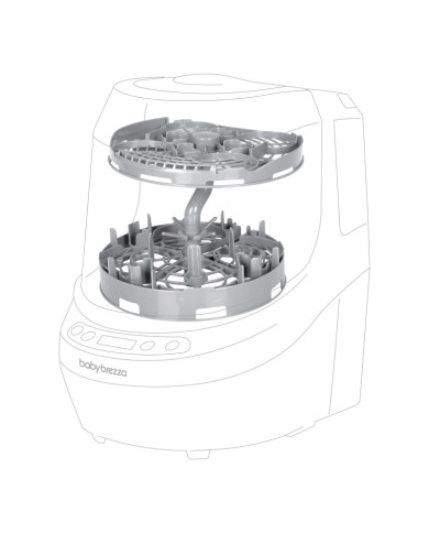 BABY BREZZA PUDĒĻU MAZGĀTĀJA WASHER PRO STATĪVS PUMPIM