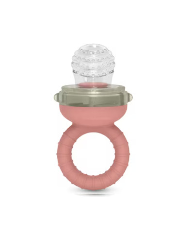 SUAVINEX SILIKONAIS ZĪDĀMAJIEM BĒRNIEM, NO 6 MĒN., ROSE