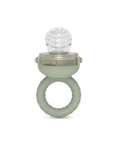 SUAVINEX SILIKONAIS ZĪDĀTĀJU PĀRTIKAS TURĒTĀJS, NO 6 MĒN., GREEN