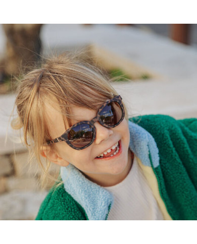 BEABA SAULESBRILLES 2-4 GADI, SQUARE BRIGHT TORTOISE LEOPARD