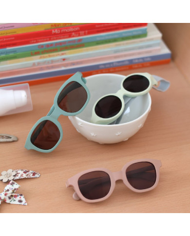 BEABA SAULESBRILLES 9-24 MĒN., SQUARE LUCKY SORBET