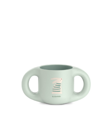 SUAVINEX MĀCĪBU TRAUKU KOMPLEKTS NO 6 MĒNEŠIEM, 5 DAĻAS – WONDERLAND GREEN