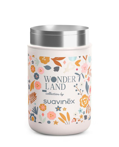 SUAVINEX TERMO PĀRTIKAS TRAUCIŅŠ WONDERLAND, 350 ML, BEIGE