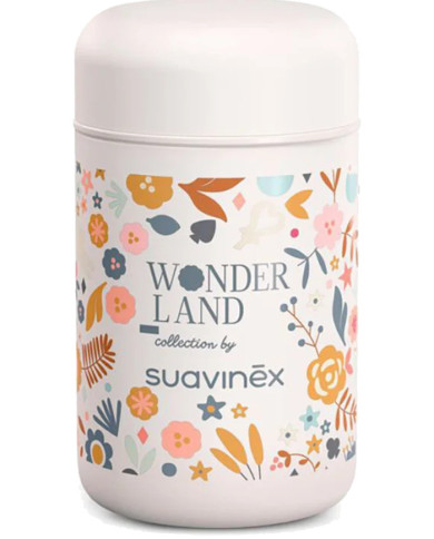SUAVINEX TERMO PĀRTIKAS TRAUCIŅŠ WONDERLAND, 350 ML, BEIGE