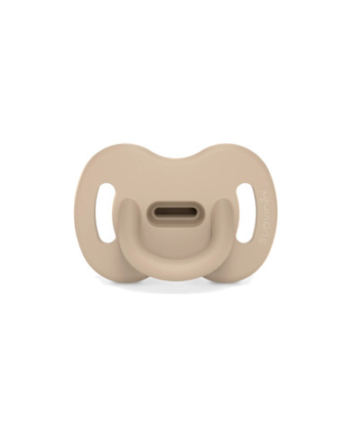 SUAVINEX FIZIOLOGINIS, SILIKONINIS ČIULPTUKAS SX PRO, 0-6 MĒN., BEIGE