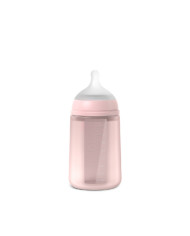SUAVINEX COLOUR ESSENCE SILIKONA PUDELE 240 ML ROSE