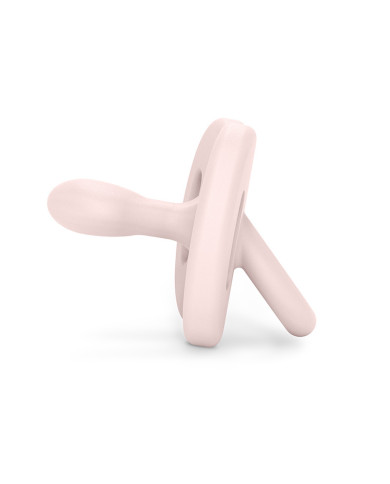 SUAVINEX SIMETRINIS FIZIOLOGINIS SILIKONINIS ČIULPTUKAS SX PRO, 6-18 MĒN., ESSENCE ROSE