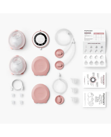 MOMCOZY PĀRVIETOJAMS BEZVADU PIENA SŪKNIS V1 PRO