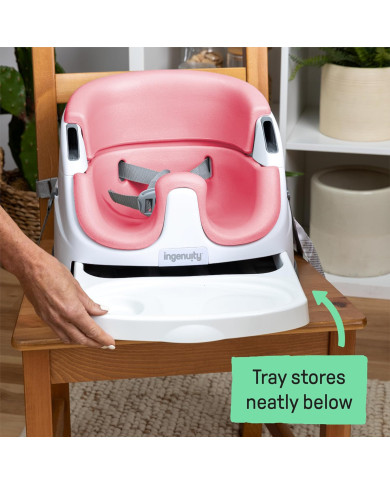 INGENUITY 2IN1 Barošanas un Spēļu Krēsliņš, Pink