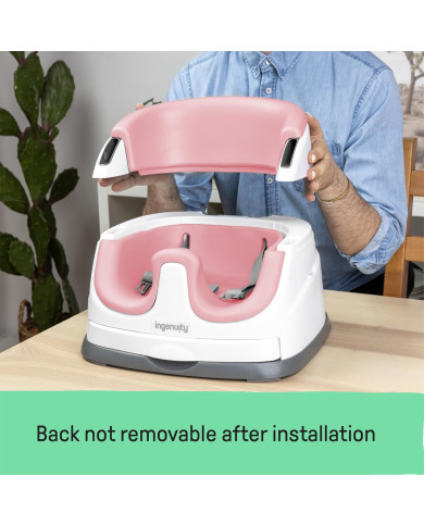 INGENUITY 2IN1 Barošanas un Spēļu Krēsliņš, Pink